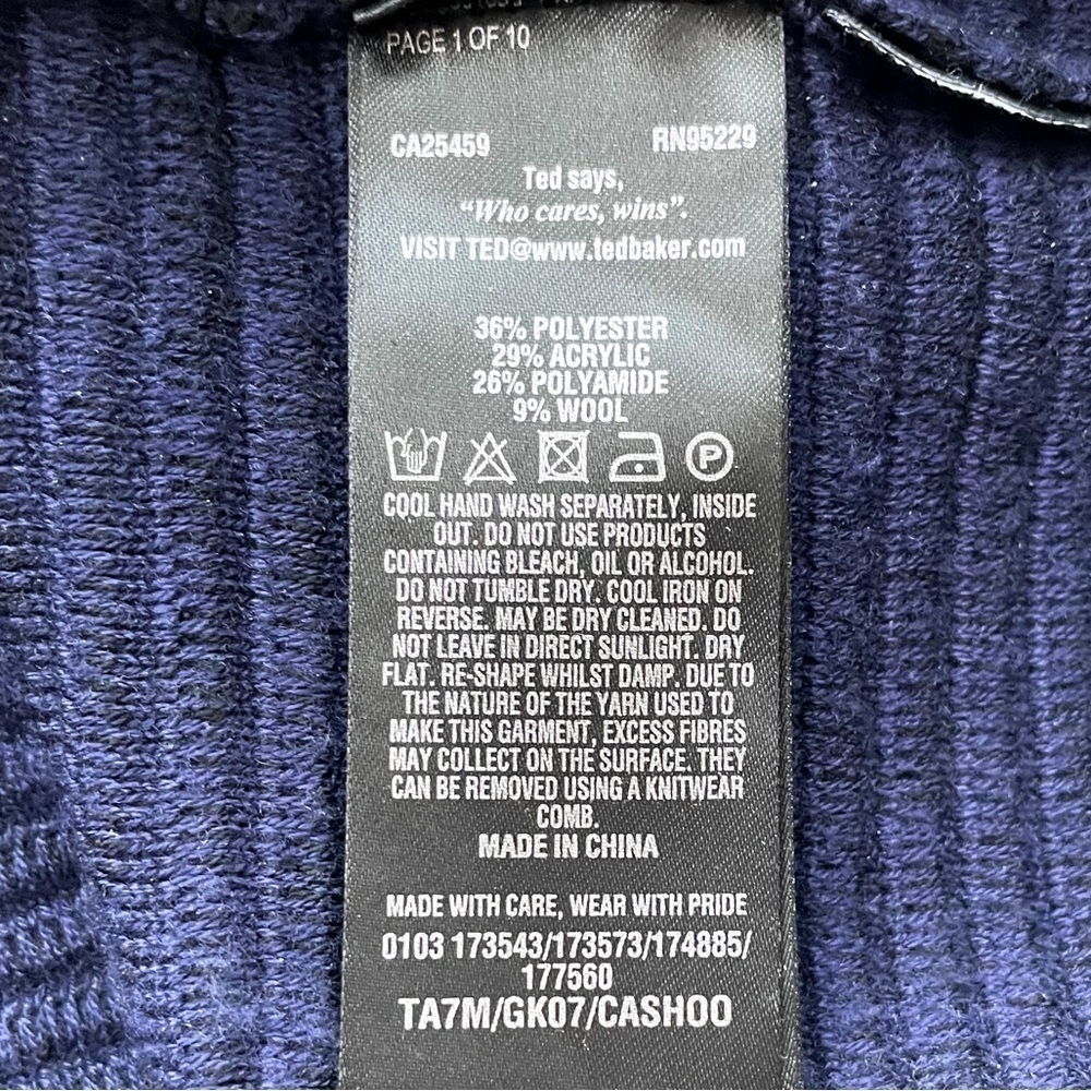 TED Baker Ribbed Knit Sweater - Picture 5 of 12